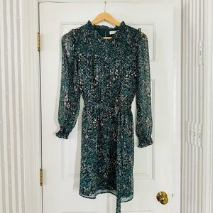 Loft flower pattern dress, size 6